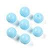 Opaque Solid Color Glass Beads X1-GLAA-N007-8mm-A15-1