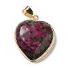 Natural Ruby in Zoisite Pendants G-K335-04G-12-2