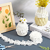 Cotton Pleated Elastic Lace Ribbon OCOR-WH20006-30A-3
