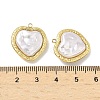 304 Stainless Steel with ABS Plastic Pearl Pendants STAS-G371-01G-03-3