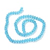 Electroplate Glass Beads Strands EGLA-A034-T1mm-L03-2