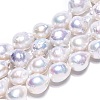 Natural Baroque Pearl Keshi Pearl Beads Strands PEAR-S019-06B-01-1