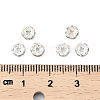 Brass Rhinestone Spacer Beads RB-A014-L5mm-01S-3