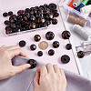 60Pcs 4 Style Plastic Shank Buttons BUTT-HY0001-19A-3