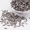 Glass Twisted Bugle Beads SEED-E002-9mm-TH-1