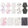 Marble Pattern Paper Necklace & Earring Display Cards DIY-YS0001-26-2