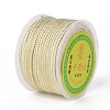 Polyester Milan Cord for DIY Jewelry Craft Making OCOR-F011-D08-2
