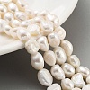 Natural Cultured Freshwater Pearl Beads Strands PEAR-P062-26B-2