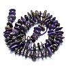 Natural Charoite Beads Strands G-K245-H10-02-2