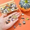 40Pcs 10 Styles Halloween Alloy Enamel Pandants ENAM-CJ0004-14-4