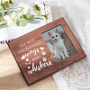 MDF Wood Photo Frames DIY-WH0231-053-6