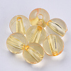 Transparent Acrylic Beads TACR-Q255-10mm-V-2