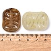 Dyed Natural Xiuyan Jade Carved Pendants G-M195-03-3