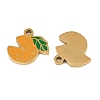 Fruit 304 Stainless Steel Enamel Charms STAS-C137-04C-G-2