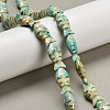 Synthetic Turquoise Beads Strands TURQ-F019-01I-1