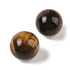 Natural Tiger Eye No Hole Sphere Beads G-K353-04C-04-2