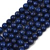 Synthetic Howlite Imitation Lapis Lazuli Beads G-S393-13A-8mm-2