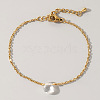 Natural Quartz Crystal Link Bracelets KS1382-8-1