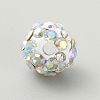 Rhinestone Pave Disco Ball Beads RB-TAC0002-02B-08-2