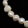 Natural Cultured Freshwater Pearl Beads Strands X-PEAR-L001-A-01-2