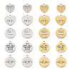  Jewelry 20Pcs 10 Style 304 Stainless Steel Pendants STAS-PJ0001-42-11