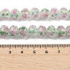 Handmade Foil Lampwork Beads Strands FOIL-S136-001I-4