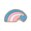 Transgender Pride Rainbow Theme Enamel Pins JEWB-Q033-01LG-01-1