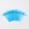 Organza Gift Bags with Drawstring OP-R016-9x12cm-17-2
