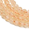 Natural Citrine Beads Strands GG-CBACB71-03-8mm-3