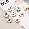 Letter Slider Beads for Watch Band Bracelet Making ALRI-O012-O-NR-4