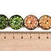 Czech Pressed Glass Beads GLAA-I061-48E-4