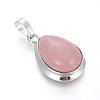 Natural Rhodochrosite Pendants G-L512-C08-3