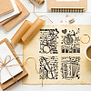 Rubber Clear Stamps DIY-WH0251-016-3