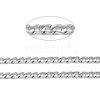 Tarnish Resistant 304 Stainless Steel Twisted Chains CHS-O011-01P-2