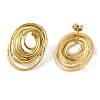 304 Stainless Steel Stud Earrings for Women EJEW-S001-08-2