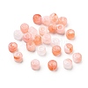 Opaque Acrylic Beads OACR-H044-01B-1