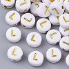 Plating Acrylic Beads PACR-R242-01L-1