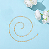 10Pcs 667 Stainless Steel Paperclip Chain Necklaces NJEW-BBC0001-48B-G-7
