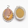 Natural Mookaite Pendants X-G-D851-35-2