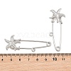Starfish 304 Stainless Steel Safety Pins Brooch Findings SA-CBA098D-16H-P01-3