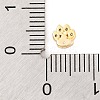 Rack Plating Brass Micro Pave Clear Cubic Zirconia Cabochons KK-F874-02G-05-3