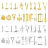 20Pcs 20 Style Rack Plating Alloy Pendants FIND-YW0007-52-2