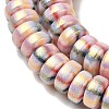 Handmade Polymer Clay Beads Strands CLAY-H006-03B-3