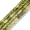 Natural Yellow Turquoise(Jasper) Beads Strands G-C128-A09-01-1