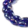 Transparent Electroplate Glass Beads Strands LS-EGLA-N013-T4mm-B07-3