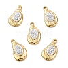 Rhinestone Pendants STAS-J401-VC973-4