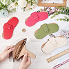 1Pc PU Leather Glasses Case AJEW-CN0006-94E-3