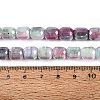 Anti-Tarnish Electroplate Glass Beads Strands EGLA-N027-03A-04-4