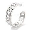 Non-Tarnish 304 Stainless Steel Open Cuff Rings RJEW-K273-06P-1