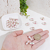 20Pcs Handmade Foil Glass Lampwork Beads LAMP-PA0001-63A-3